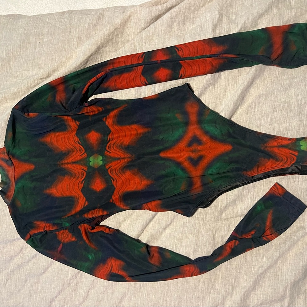 REVOLVE Multicolor Tie-Dye Bodysuit